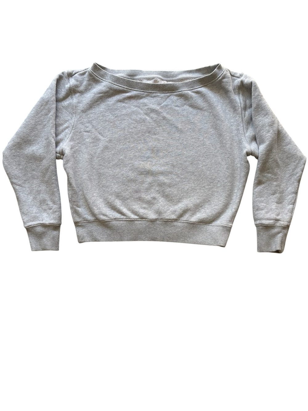 Spiritual Gangster Women's Gray Cropped Sweatshirt Size Small